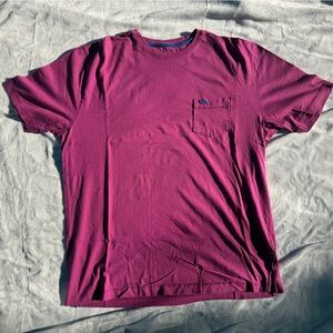 Tommy Bahama Purple Short Sleeve Tee Large